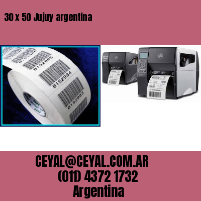 30 x 50 Jujuy argentina