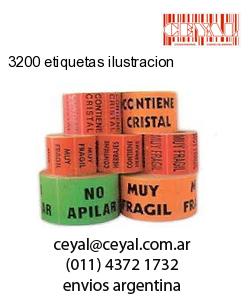 3200 etiquetas ilustracion