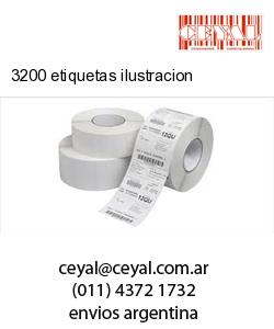 3200 etiquetas ilustracion