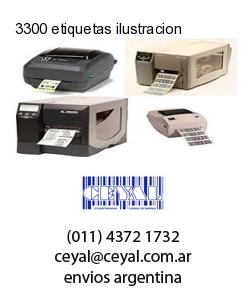 3300 etiquetas ilustracion