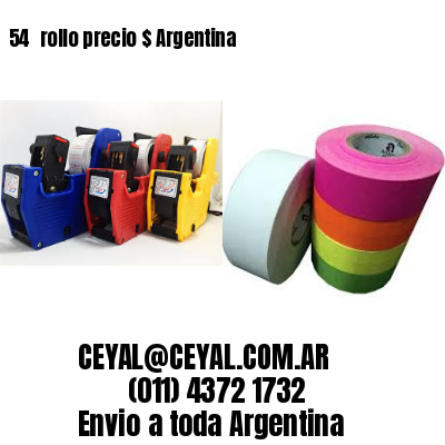 54 	rollo precio $ Argentina