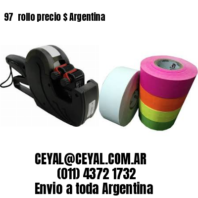 97 	rollo precio $ Argentina