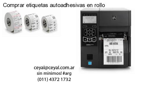 Comprar etiquetas autoadhesivas en rollo