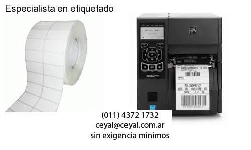 Especialista en etiquetado