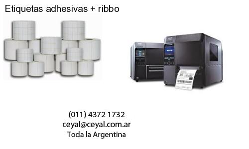 Etiquetas adhesivas   ribbo