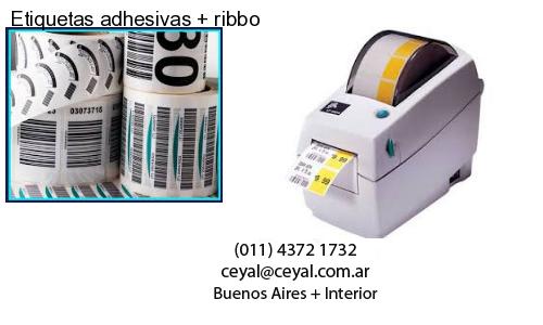 Etiquetas adhesivas   ribbo