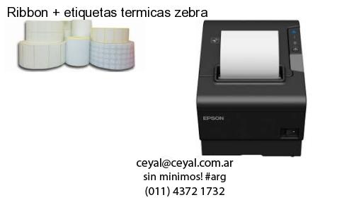 Ribbon   etiquetas termicas zebra