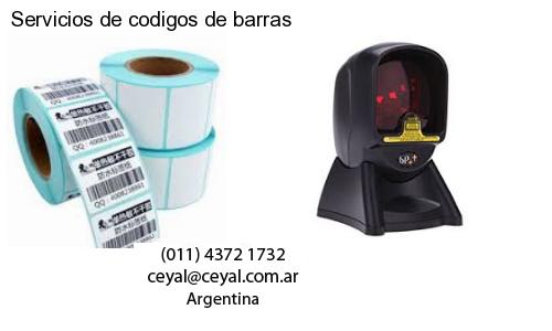 Servicios de codigos de barras