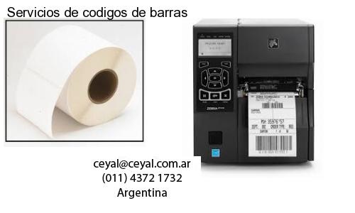 Servicios de codigos de barras