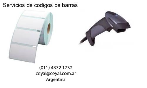 Servicios de codigos de barras