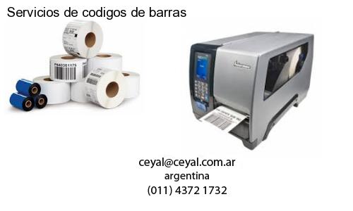 Servicios de codigos de barras