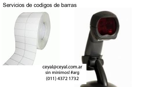 Servicios de codigos de barras