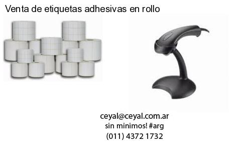 Venta de etiquetas adhesivas en rollo
