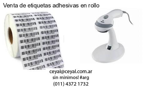 Venta de etiquetas adhesivas en rollo