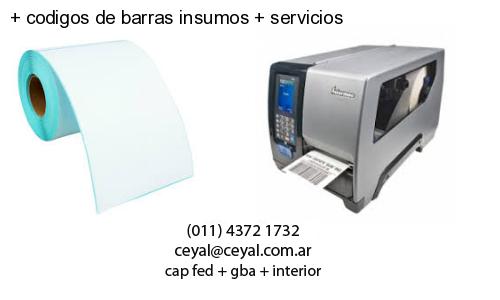   codigos de barras insumos   servicios