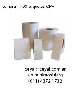 comprar 1400 etiquetas OPP