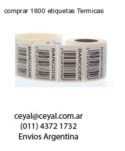 comprar 1600 etiquetas Termicas