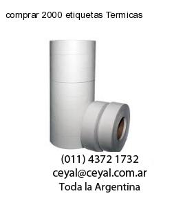 comprar 2000 etiquetas Termicas