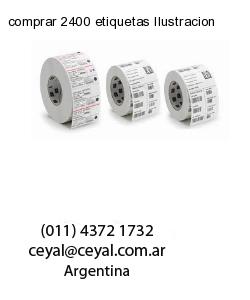 comprar 2400 etiquetas Ilustracion