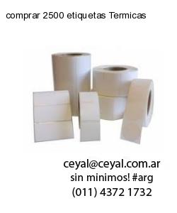 comprar 2500 etiquetas Termicas