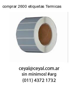 comprar 2600 etiquetas Termicas