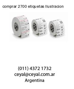 comprar 2700 etiquetas Ilustracion