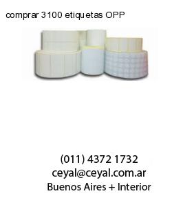 comprar 3100 etiquetas OPP