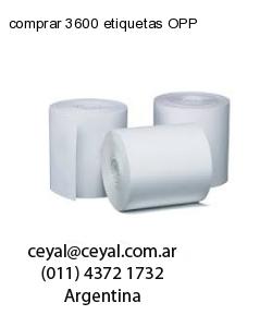 comprar 3600 etiquetas OPP