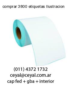 comprar 3800 etiquetas Ilustracion