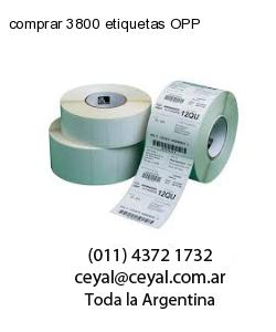 comprar 3800 etiquetas OPP