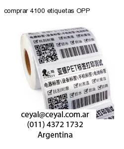 comprar 4100 etiquetas OPP