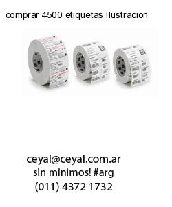 comprar 4500 etiquetas Ilustracion