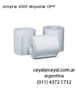 comprar 4500 etiquetas OPP