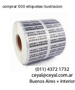 comprar 600 etiquetas Ilustracion