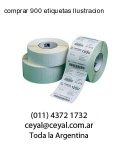 comprar 900 etiquetas Ilustracion