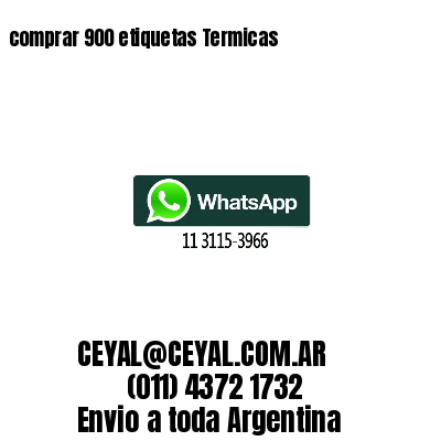 comprar 900 etiquetas Termicas