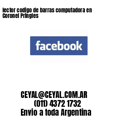 lector codigo de barras computadora en Coronel Pringles