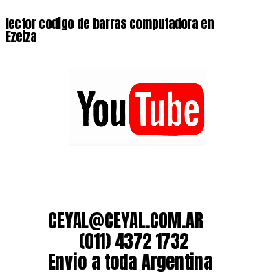 lector codigo de barras computadora en Ezeiza