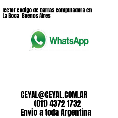 lector codigo de barras computadora en La Boca  Buenos Aires