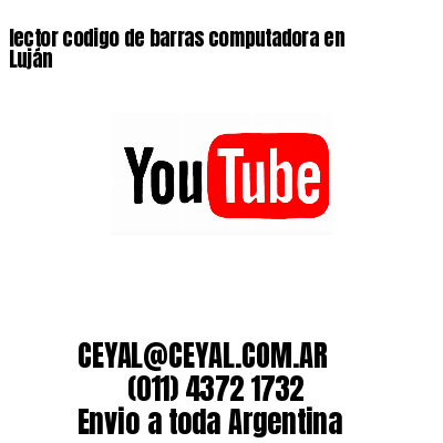 lector codigo de barras computadora en Luján