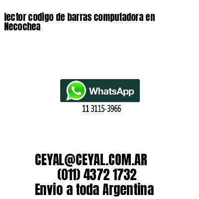 lector codigo de barras computadora en Necochea