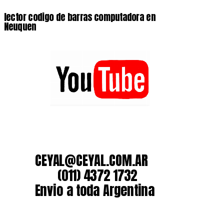 lector codigo de barras computadora en Neuquen