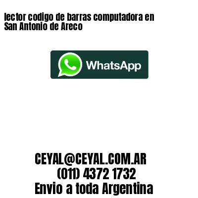 lector codigo de barras computadora en San Antonio de Areco