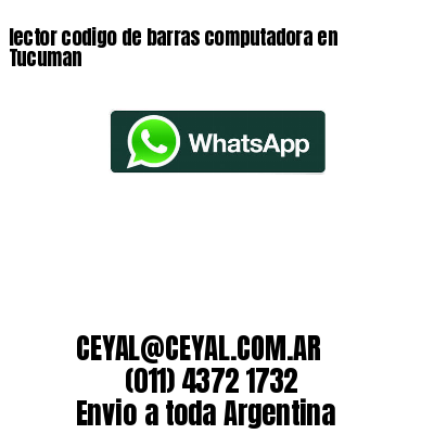 lector codigo de barras computadora en Tucuman