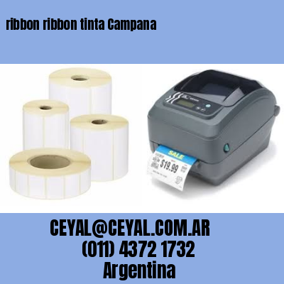 ribbon ribbon tinta Campana