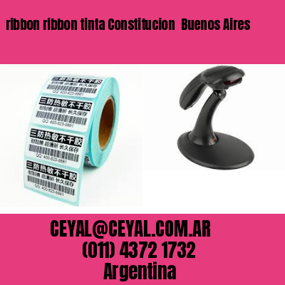 ribbon ribbon tinta Constitucion  Buenos Aires