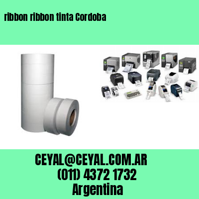 ribbon ribbon tinta Cordoba