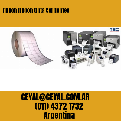 ribbon ribbon tinta Corrientes