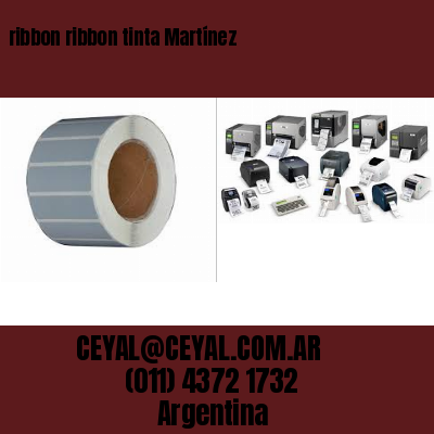 ribbon ribbon tinta Martínez