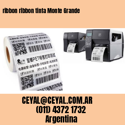 ribbon ribbon tinta Monte Grande